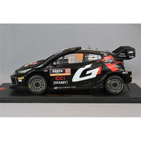 18RMC206 IXO 1/18 トヨタGRヤリス ラリー1 ハイブリッド 2024 サファリラリーケニア 優勝  #69 カッレ・ロバンペラ/ヨンネ・ハルットゥネン