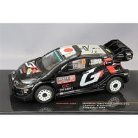 RAM24SP-002A IXO 1/43 トヨタ GRヤリス ラリー1 ハイブリッド 2024年 サファリラリーケニア 2位 #18 勝田 貴元 / アーロン・ジョンストン