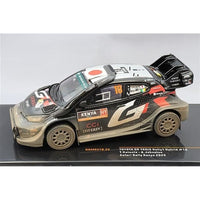RAM937B IXO 1/43 トヨタGRヤリス ラリー1 ハイブリッド  2024年 サファリラリーケニア 2位 #18  勝田 貴元/アーロン・ジョンストン (汚れバーシ