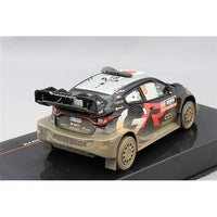 RAM937B IXO 1/43 トヨタGRヤリス ラリー1 ハイブリッド  2024年 サファリラリーケニア 2位 #18  勝田 貴元/アーロン・ジョンストン (汚れバーシ