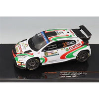 SPRAM958B IXO 1/43 GR ヤリス ラリー2  2024年 ラリージャパン  #30  クリストファー・イングラム  チームMEM Castrol ライトポッド付き