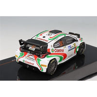 SPRAM958B IXO 1/43 GR ヤリス ラリー2  2024年 ラリージャパン  #30  クリストファー・イングラム  チームMEM Castrol ライトポッド付き