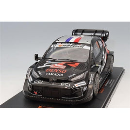 18RMC229A IXO 1/18 トヨタ GR ヤリス ラリー1 2025年 ラリーモンテカルロ 優勝 #17 S.Ogier/V.Landais