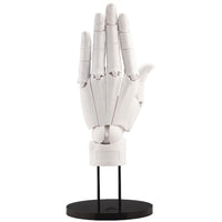AT008 ARTIST SUPPORT ITEM ハンドモデル/L -WHITE-