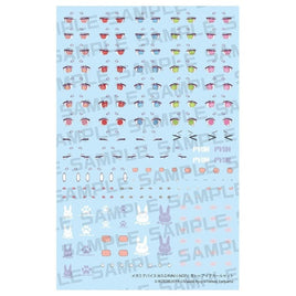 KP838 メガミデバイス M.S.G PUNI☆MOFU 雪トゥ アイデカールセット