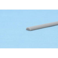 OM-396 プラ=材料 半丸棒 外径1.0mm 8本入