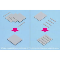 OM-399 プラ=材料 半丸棒 外径4.0mm 4本入