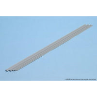 OM-491 プラ=材料【グレー】 三角棒 1.0mm 8本入