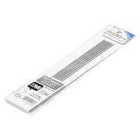 OM-493 プラ=材料【グレー】 三角棒 3.0mm 6本入