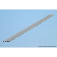 OM-495 プラ=材料【グレー】 三角棒 5.0mm 4本入