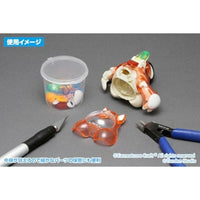 OF-037 フタ付きPP塗料カップ【M】