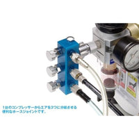 HT-059 HG 3連ホースジョイント【アルミボディ】