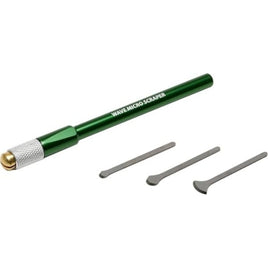 HGマイクロスクレーパーセット 【スクレーパー3種+グリップ(緑)】