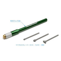 HGマイクロスクレーパーセット 【スクレーパー3種+グリップ(緑)】