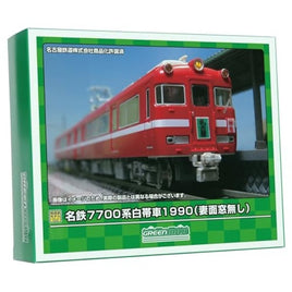 31821 名鉄7700系 白帯車1990(妻面窓無し)基本2両編成セット(動力付き)