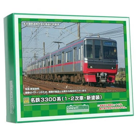 31870 名鉄3300系(1・2次車・新塗装)増結4両編成セット(動力無し)