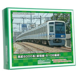31937 西武6000系(新宿線・6108編成)増結用中間車6両セット(動力無し)