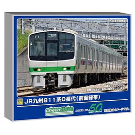50804 JR九州811系0番代(前面緑帯)4両編成セット(動力付き)