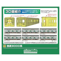 50829 西武8000系 6両編成セット(動力付き)
