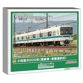 50831 小田急8000形(更新車・車番選択式)増結4両編成セット(動力無し)