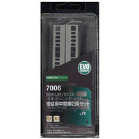 7006国鉄(JR)103系<低運・非ユニット窓・冷改車> 増結用中間車2両セット (車体キット) サハ2両