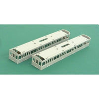 7006国鉄(JR)103系<低運・非ユニット窓・冷改車> 増結用中間車2両セット (車体キット) サハ2両