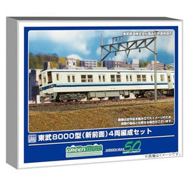 452A 東武8000型(新前面)4両編成セット