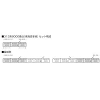 10-1749 313系8000番台(東海道本線) 3両セット
