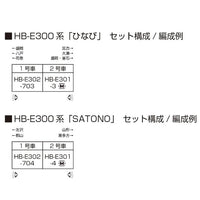 10-1918 HB-E300系「SATONO」 2両セット