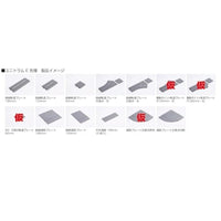 40-212-E ユニトラムE 電動ポイント 軌道プレートR180mm・左