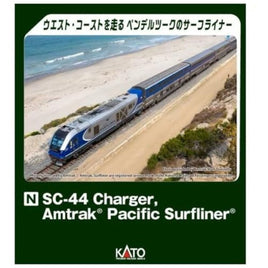 106-9010 (N)SC-44 Charger Amtrak Pacific Surfliner 8Unit Set