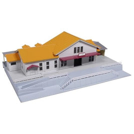 23-211C 近郊形地上駅舎(オレンジ屋根)