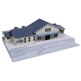 23-211D 近郊形地上駅舎(モノトーン)