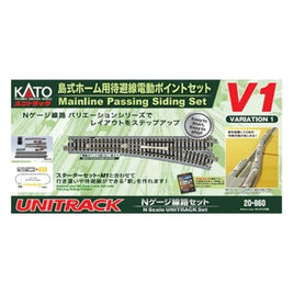 20-860 V1 島式ホーム用待避線電動ポイントセット