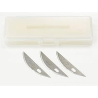 74100 モデラーズナイフPRO 替刃(曲線刃)3枚