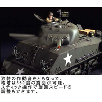 56013 1/16 RC M4シャーマン (105mm榴弾砲) フルオペレーションセット