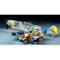 25204  1/48 メッサーシュミット Bf109 G-6・キューベルワーゲン82型セット【スケールモデル限定】