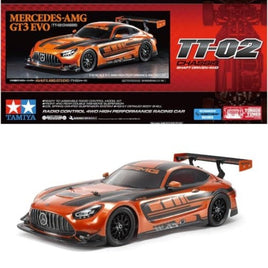 58750  1/10 電動RCカー メルセデス AMG GT3 EVO (TT-02シャーシ)