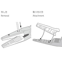 74167 ノンスクラッチ ラジオペンチⅡ 交換用樹脂パーツ(2セット)
