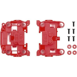 95696 N-03・T-03 バンパーレスユニット (レッド) 【ミニ四駆特別企画】