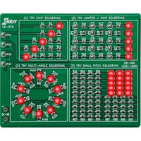 LK-ST3 チップ部品 145 個で練習する基板