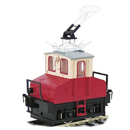 18008 1/80 銚子電気鉄道 デキ3 電気機関車 (ビューゲル仕様/車体色:赤電/動力付)
