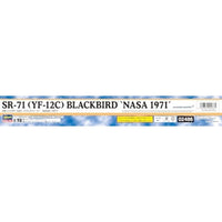 02486 1/72 SR-71(YF-12C) ブラックバード'NASA 1971'