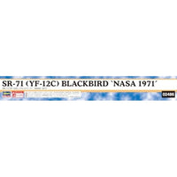 02486 1/72 SR-71(YF-12C) ブラックバード'NASA 1971'