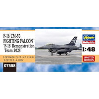07558 1/48 F-16CM-50 ファイティングファルコン F-16デモチーム 2025