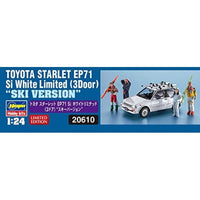 20610 1/24 トヨタ スターレット EP71 Si ホワイトリミテッド(3ドア) 'スキーバージョン'