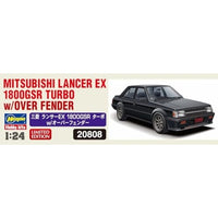 20808 1/24 三菱 ランサーEX 1800GSR ターボ w/オーバーフェンダー