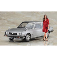 SP604 1/24 いすゞ 117クーペ 後期型(☆☆XE) w/クールビューティ ガールズフィギュア