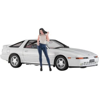SP614 1/24 トヨタ スープラ A70 2.0GTツインターボ 1990 w/ガールズフィギュア
