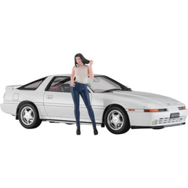 SP614 1/24 トヨタ スープラ A70 2.0GTツインターボ 1990 w/ガールズフィギュア